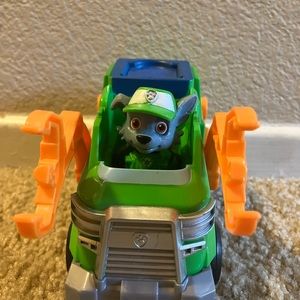 Paw Patrol Rocky Recycle Truck with figure